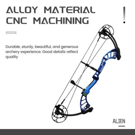 Small waist compound bow